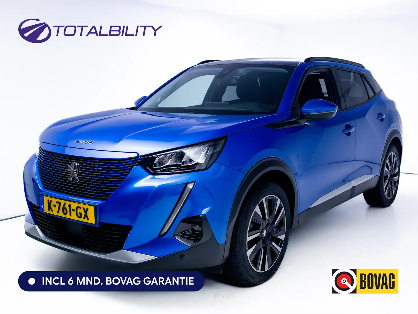 Peugeot e-2008 EV Allure 50 kWh | Panoramadak | Navigatie | Stoel Blau - 1