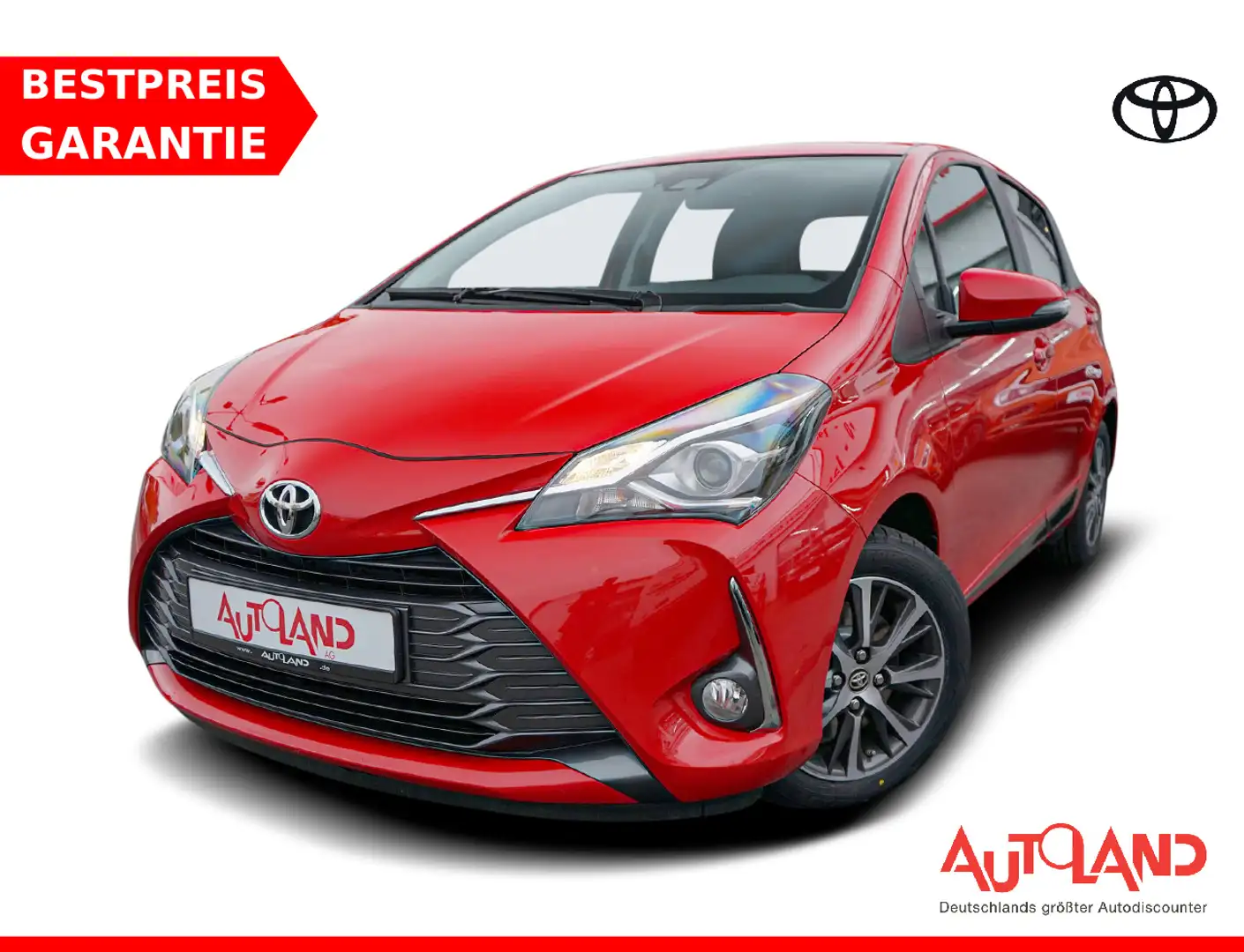 Toyota Yaris 1.5 Y 20 Klima Kamera Bluetooth Rouge - 1