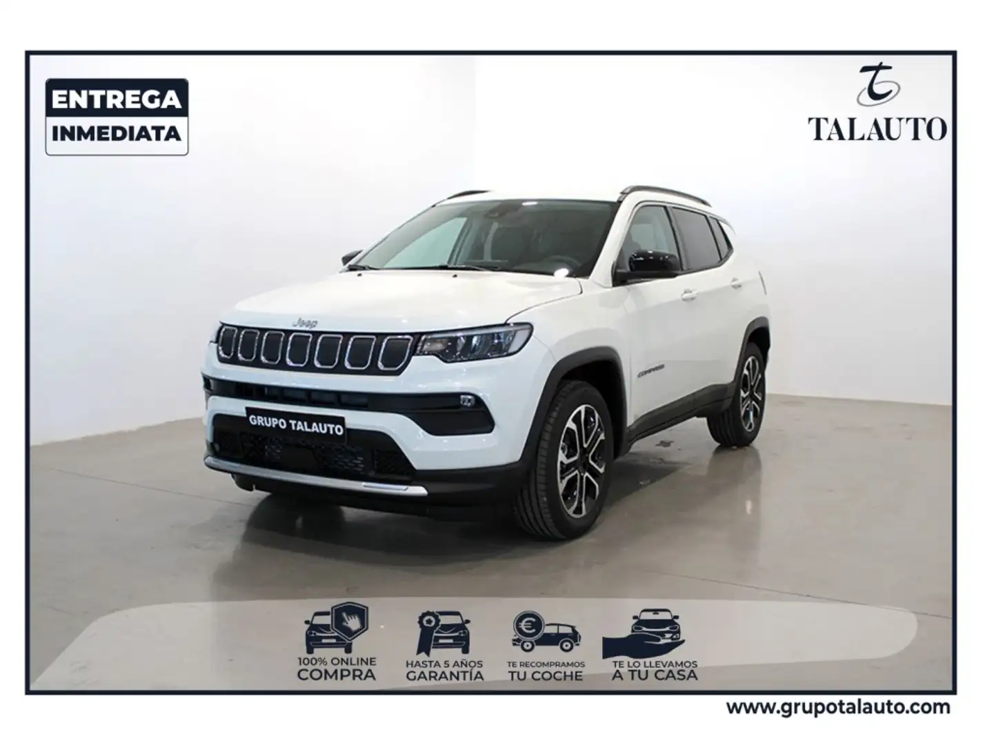 Jeep Compass 1.3 Gse T4 Limited 4x2 130 Blanc - 1