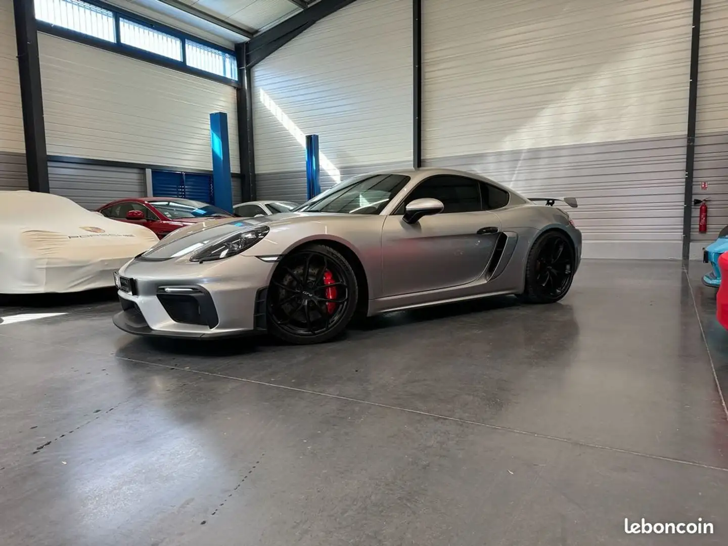 Porsche Cayman 718 GT4 420 CV PDK Entretien à jour PPF Bose ASPHA Gris - 2