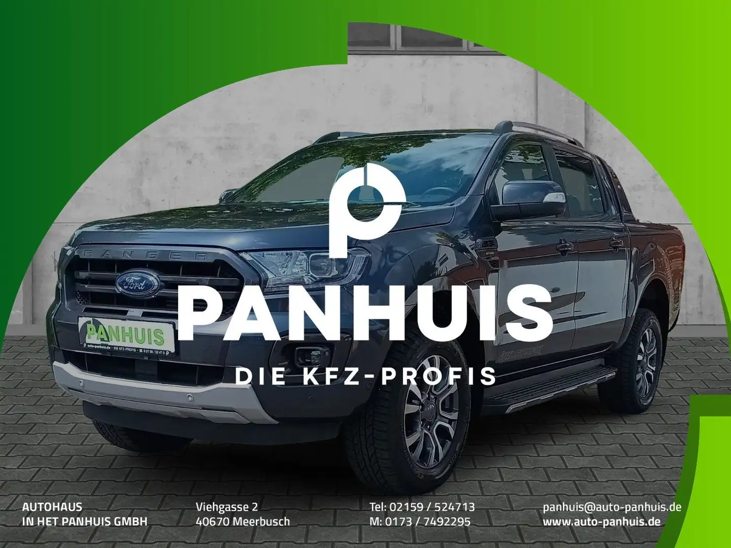 Ford Ranger Wildtrak Doppelkabine 4x4*Rollo*Ganzjahre Gris - 1
