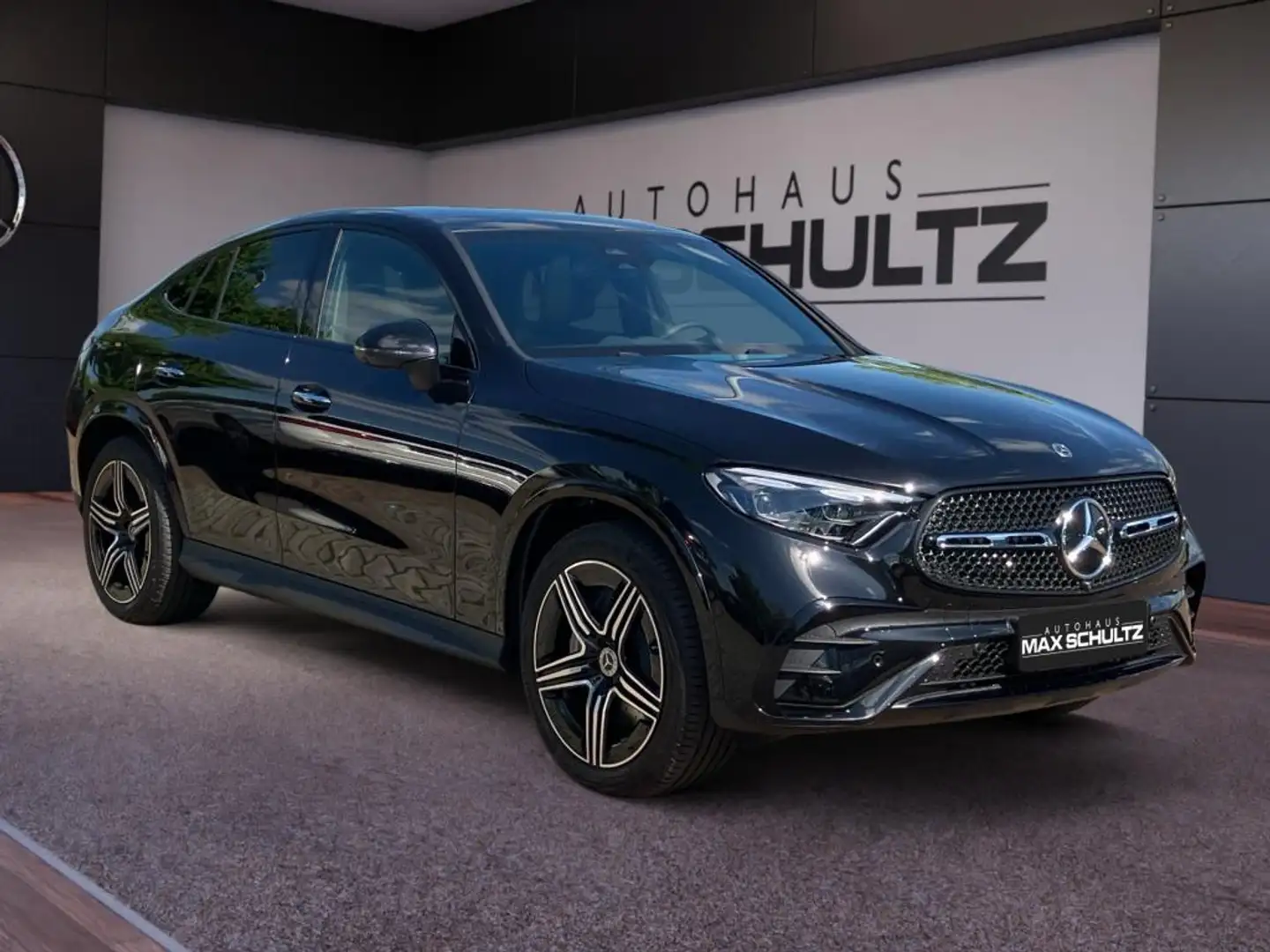 Mercedes-Benz GLC 220 d 4M Coupé AMG*AHK*Memory*Keyless-Go*LED Schwarz - 2