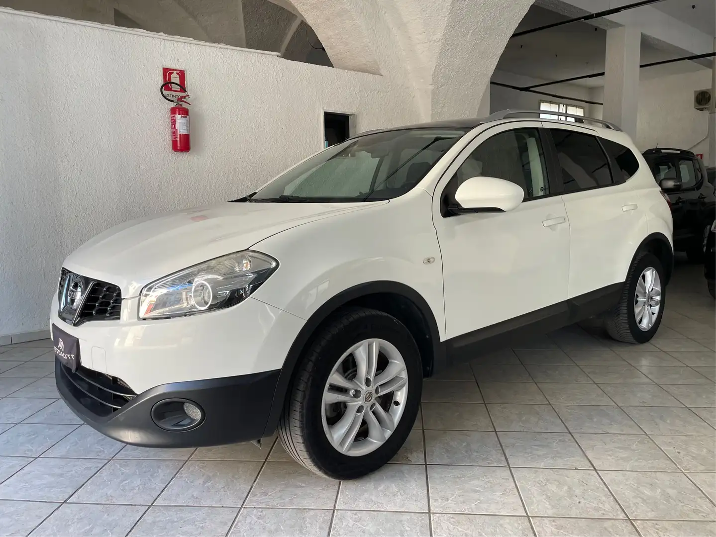 Nissan Qashqai Qashqai I 2007 +2 Qashqai+2 1.6 dci Visia Bianco - 1