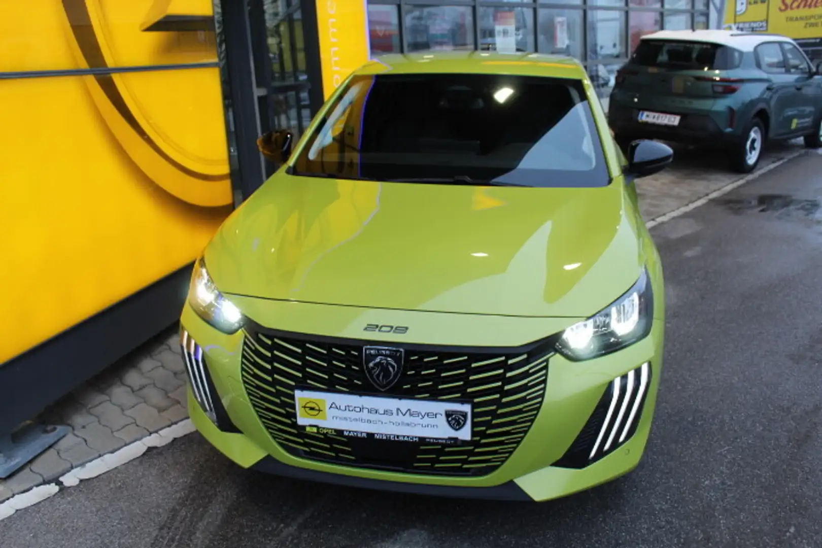Peugeot 208 PureTech 100 S&S Allure Gelb - 1