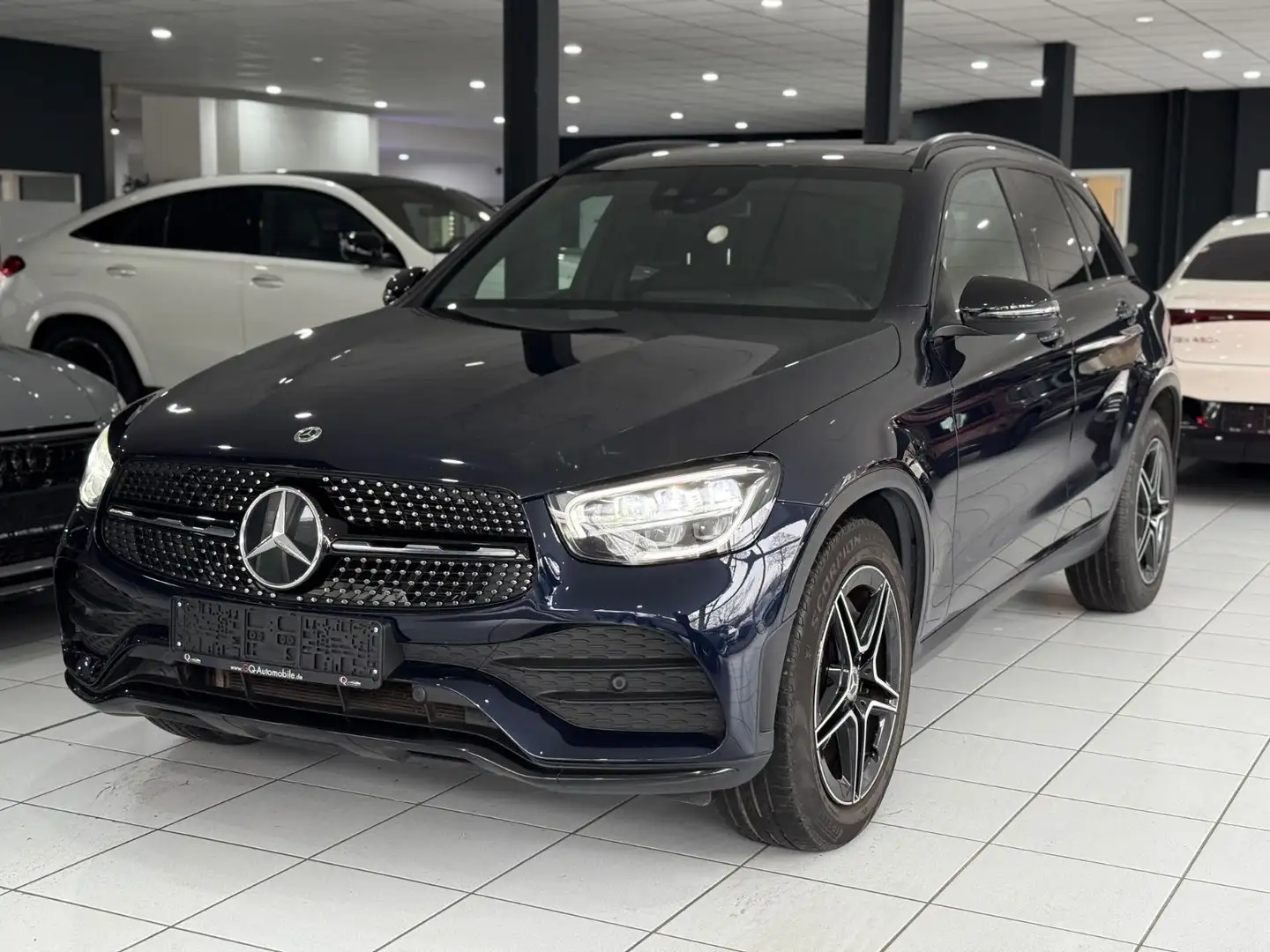 Mercedes-Benz GLC 300 d 4Matic*AMG-LINE*PANO*MEMORY*HEADUP*CAM* Blauw - 1