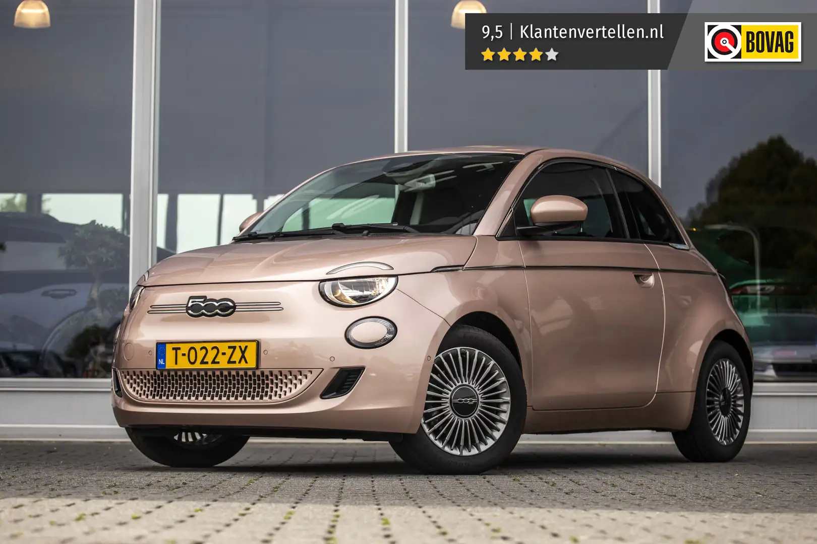 Fiat 500 3+1 42 kWh NIEUW! | Camera | Keyless | Stoelverw. Rouge - 1