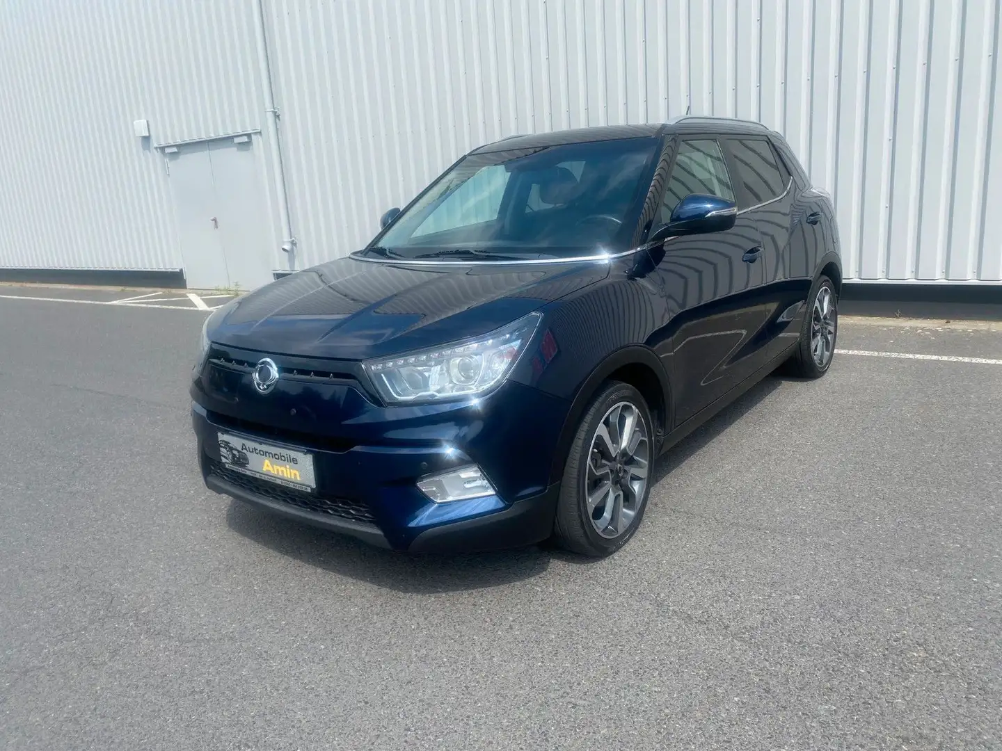 SsangYong Tivoli 1.6XDi Leder,Sitzhzg.,Navi,Kamera TÜV NEU Modrá - 1
