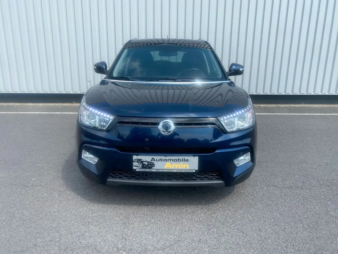 SsangYong Tivoli 1.6XDi Leder,Sitzhzg.,Navi,Kamera TÜV NEU Modrá - 2