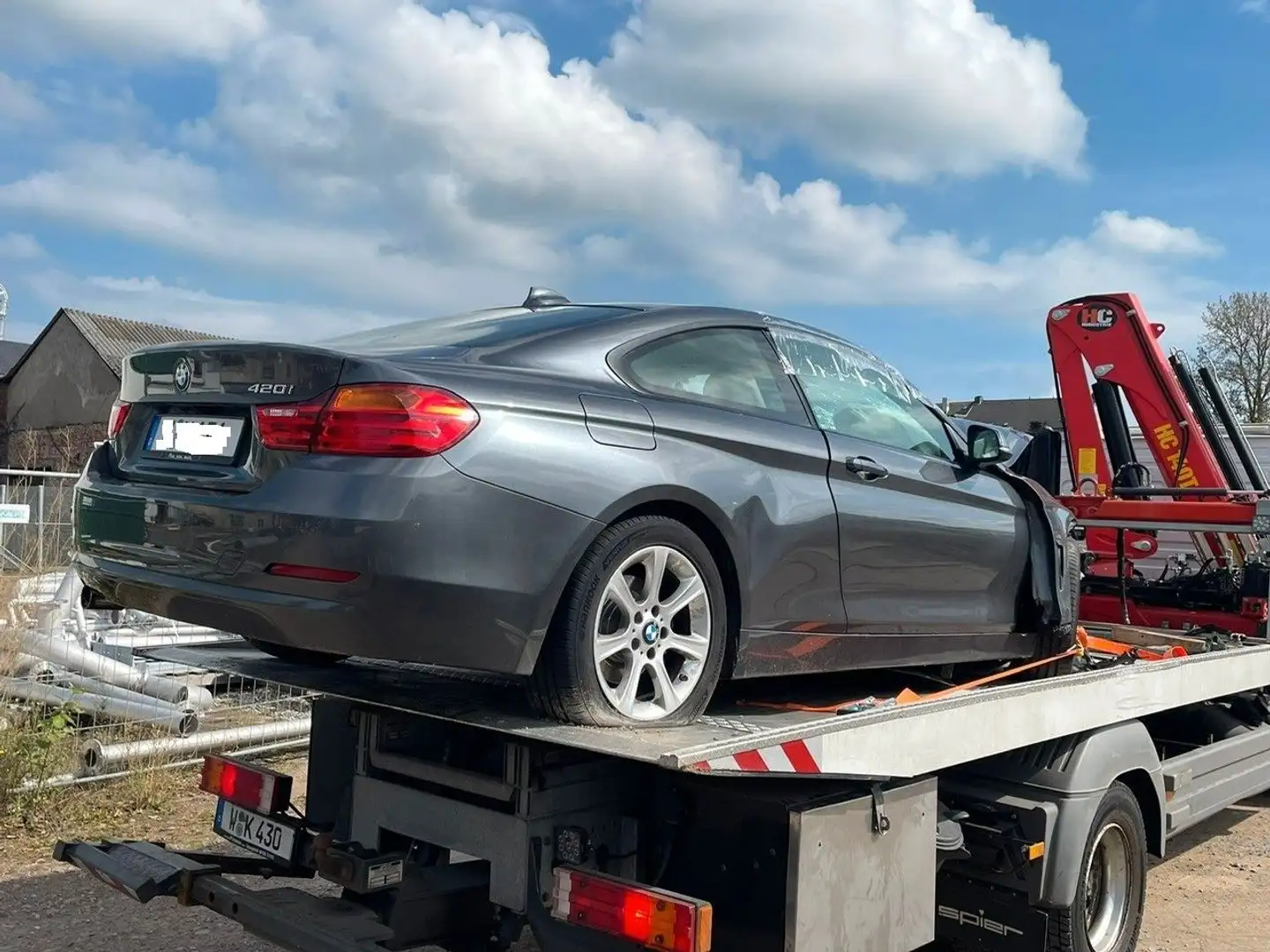 BMW 420 Baureihe 4 Coupe 420 i Grau - 1