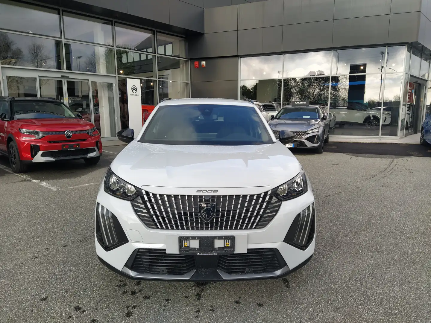 Peugeot 2008 Elettrica 136cv ALLURE KM ZERO Bianco - 2