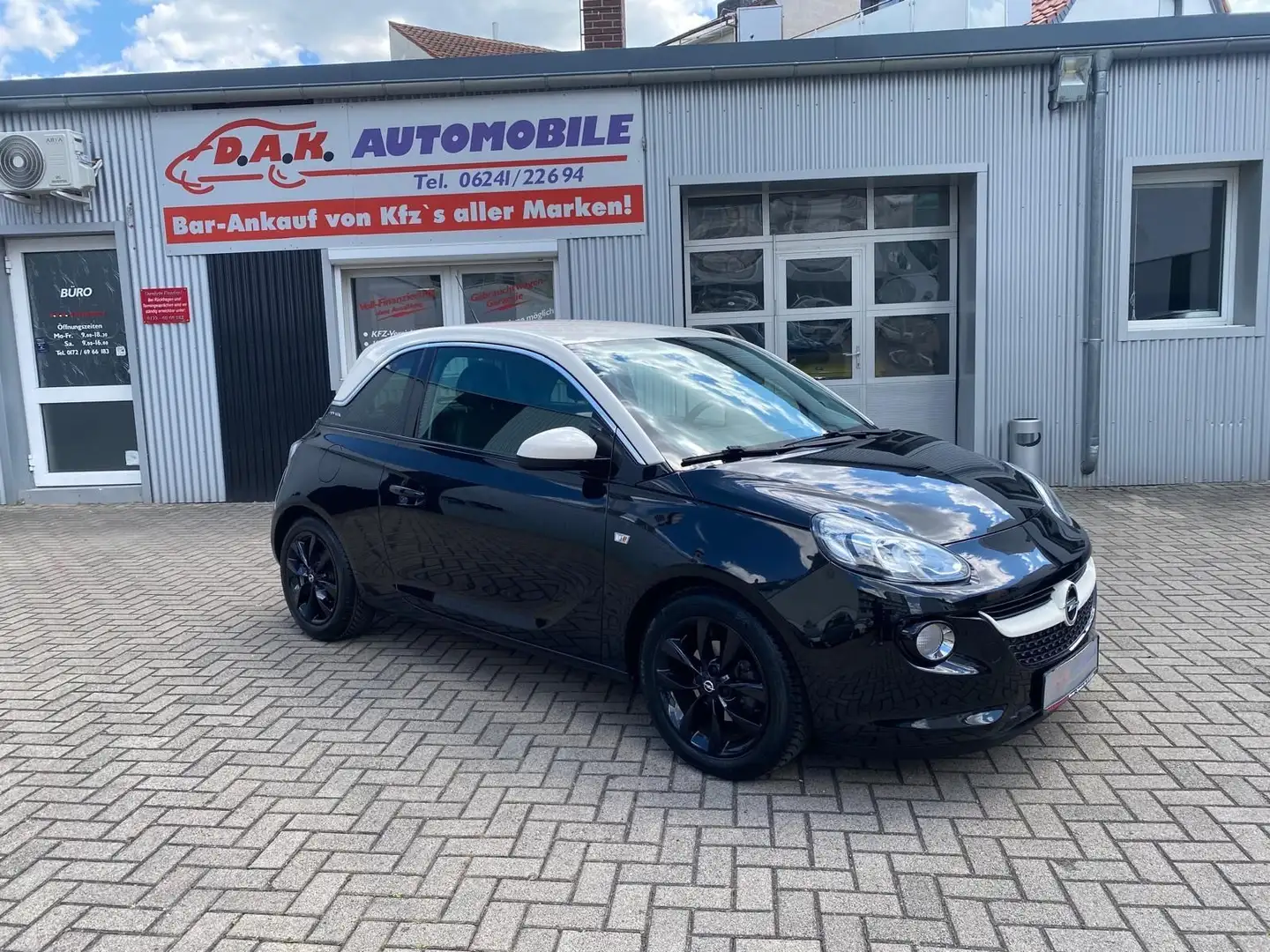 Opel Adam 120 Jahre 2.Hand+67TKM+Automatik+SHZ+Navi Negro - 1