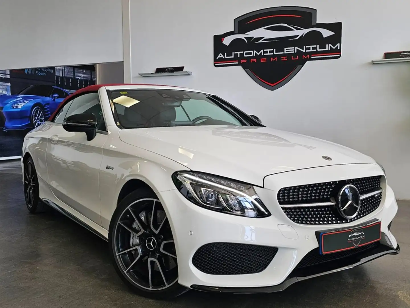 Mercedes-Benz C 43 AMG Cabrio Mercedes-AMG 4MATIC Blanc - 1