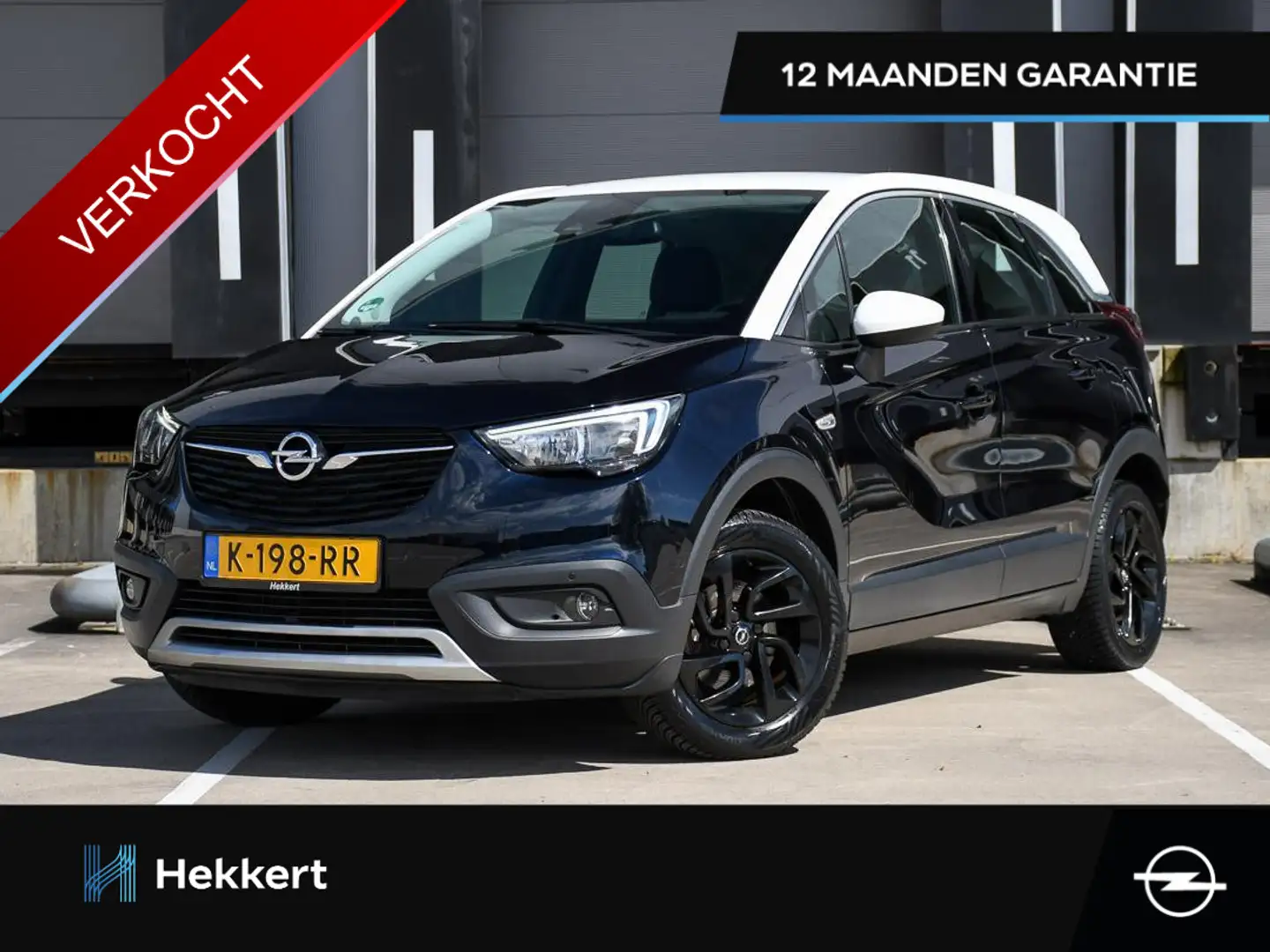 Opel Crossland X Ultimate 1.2 Turbo 130pk DODE HOEK | 16''LM | NAVI Blu/Azzurro - 1