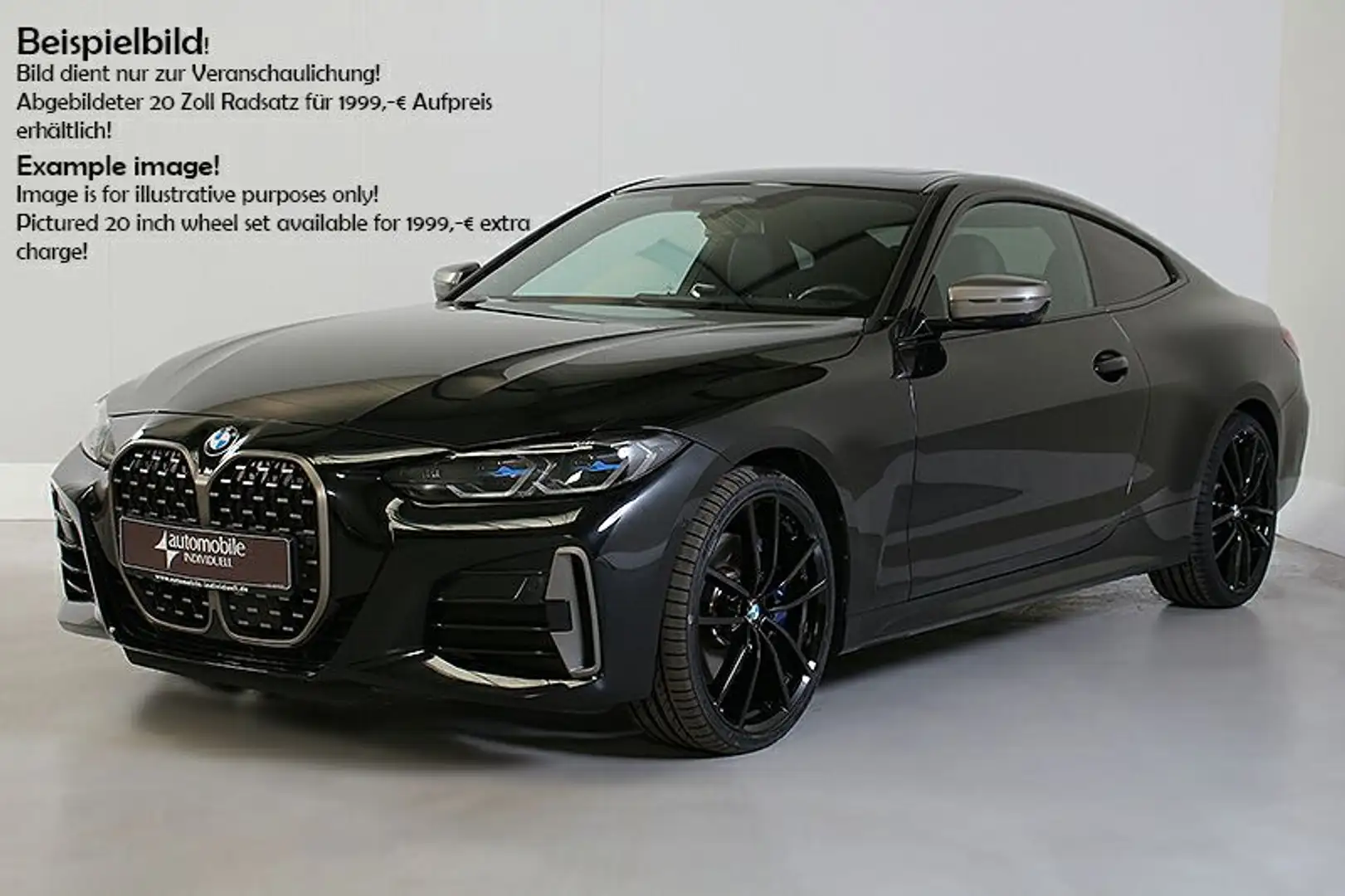 BMW 440 Mi xDr. Coupé Widescreen ACC Laser HuD HiFi Schwarz - 1