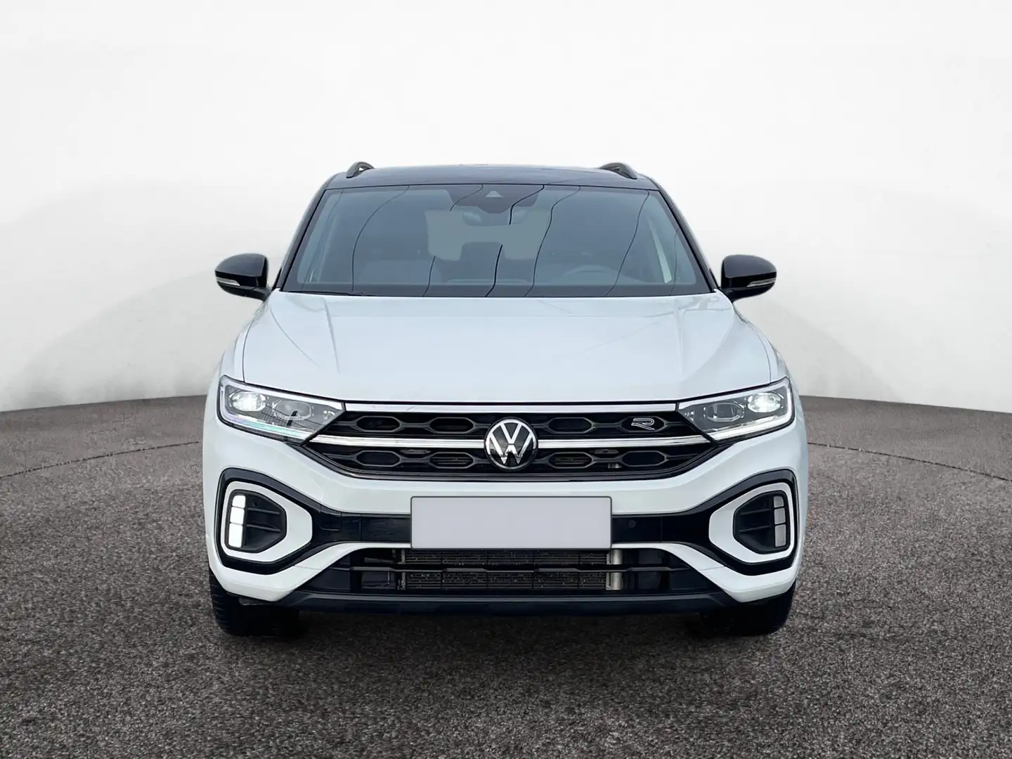 Volkswagen T-Roc R-Line TSI DSG|BLACK-STYLE|AHK|NAVI|ACC Weiß - 2