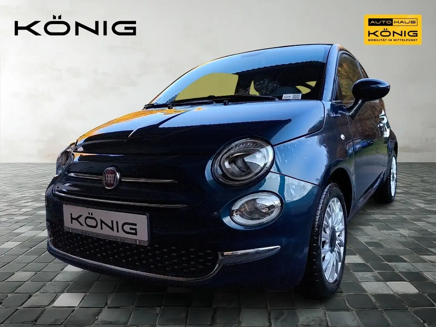 Fiat 500 Dolcevita Blau - 1