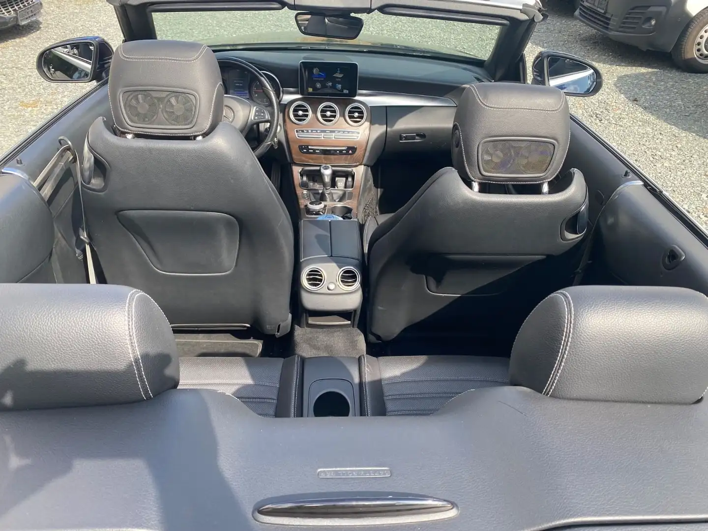 Mercedes-Benz C 220 d Cabrio Leder Navi LED Kamera Head-Up Bleu - 2