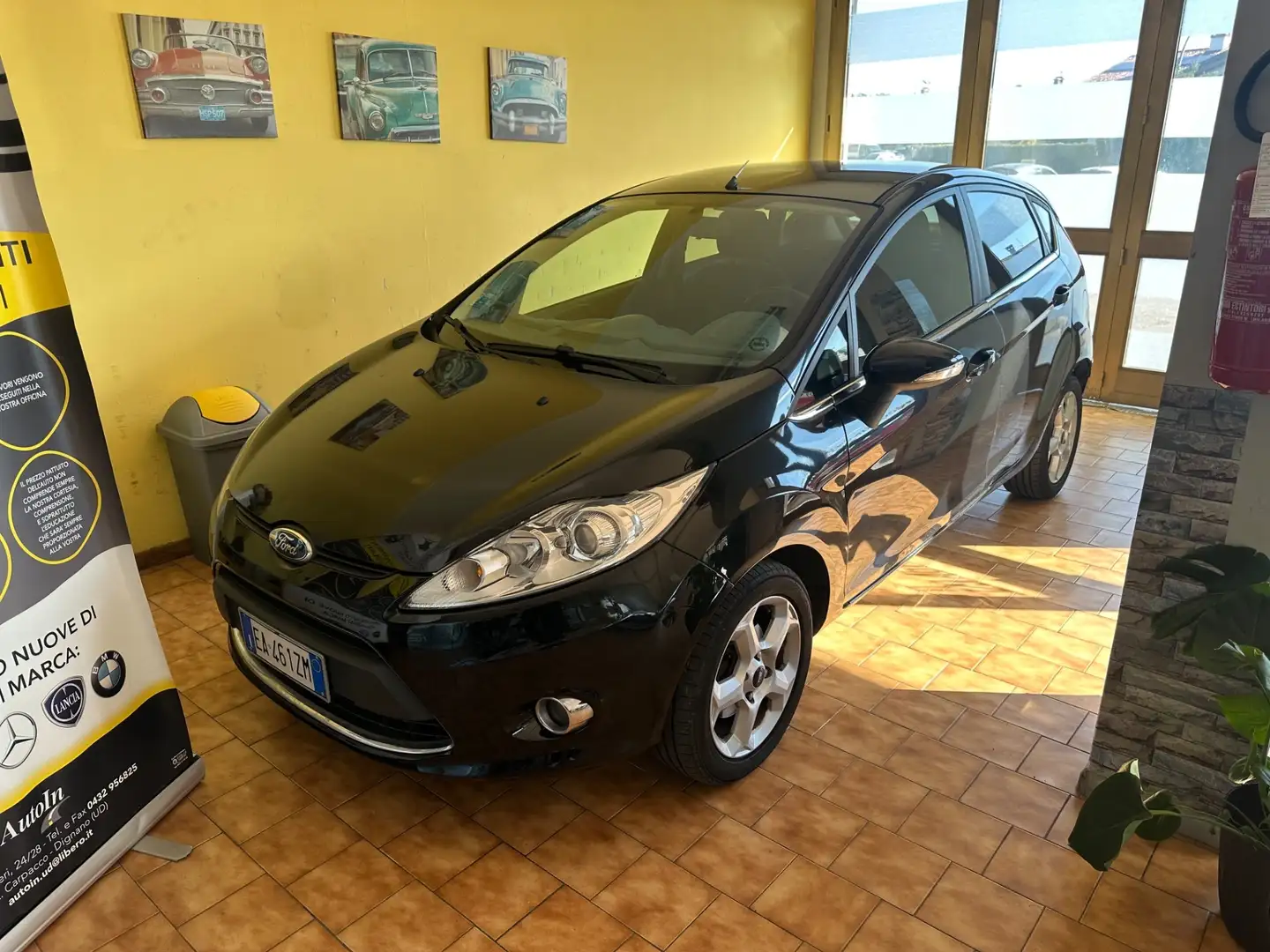 Ford Fiesta Fiesta 1.4 5 porte Bz.- GPL Noir - 2