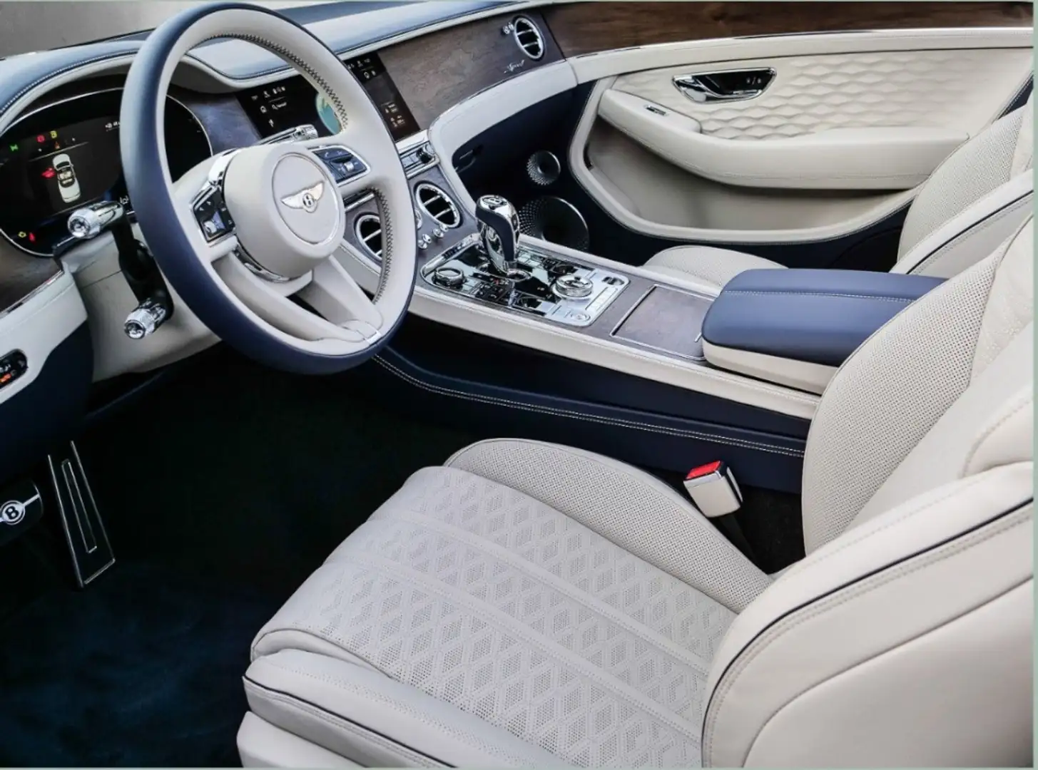 Bentley Continental GT Convertible V8 Kék - 2