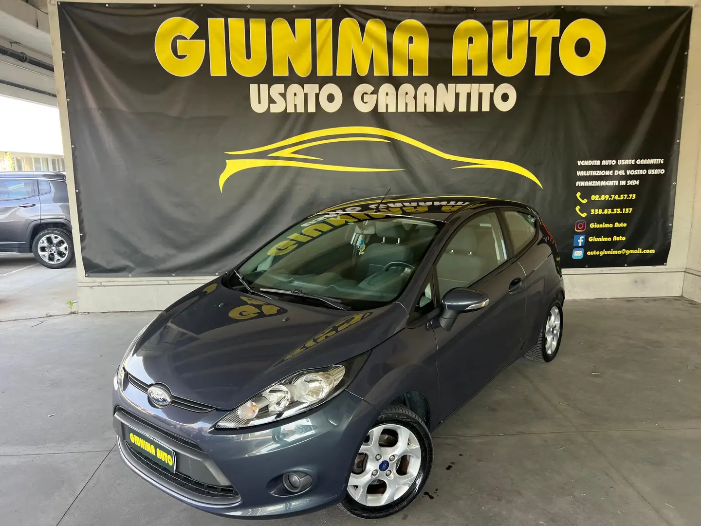 Ford Fiesta Fiesta 3p 1.2 16v Titanium FL Azul - 1