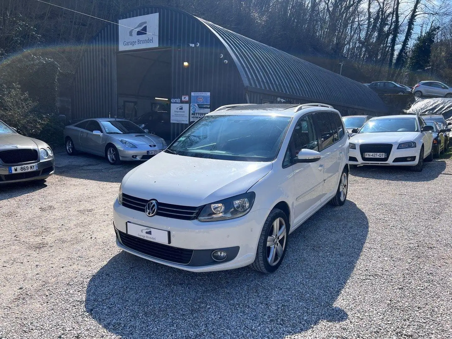 Volkswagen Touran II 1.4 TSi 140cv DSG7 Carat 7 places Blanc - 1