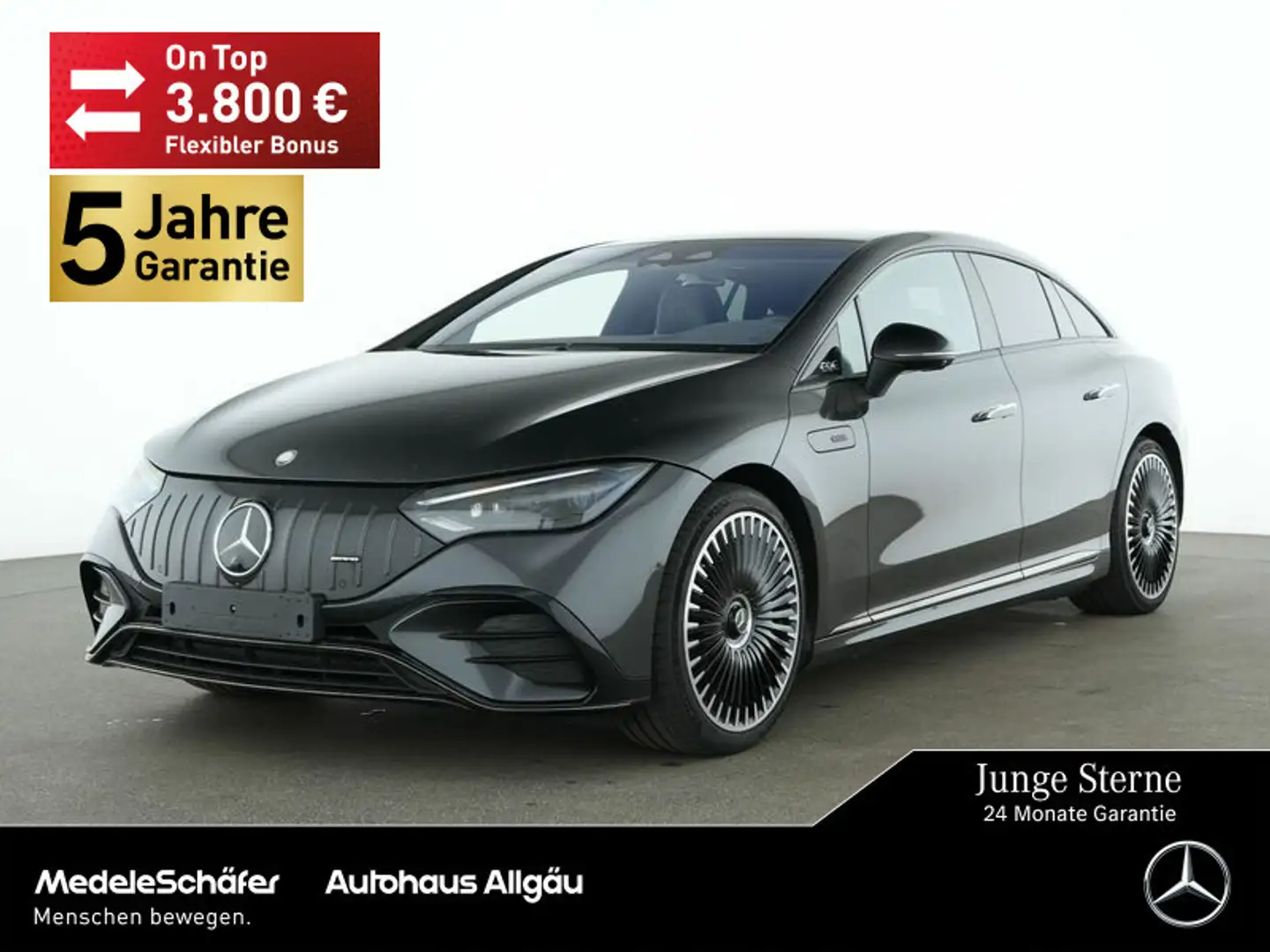 Mercedes-Benz EQE 53 EQE 53 AMG 4M+ 21" MASSAGE HuD AHK Sitzklima Grijs - 1