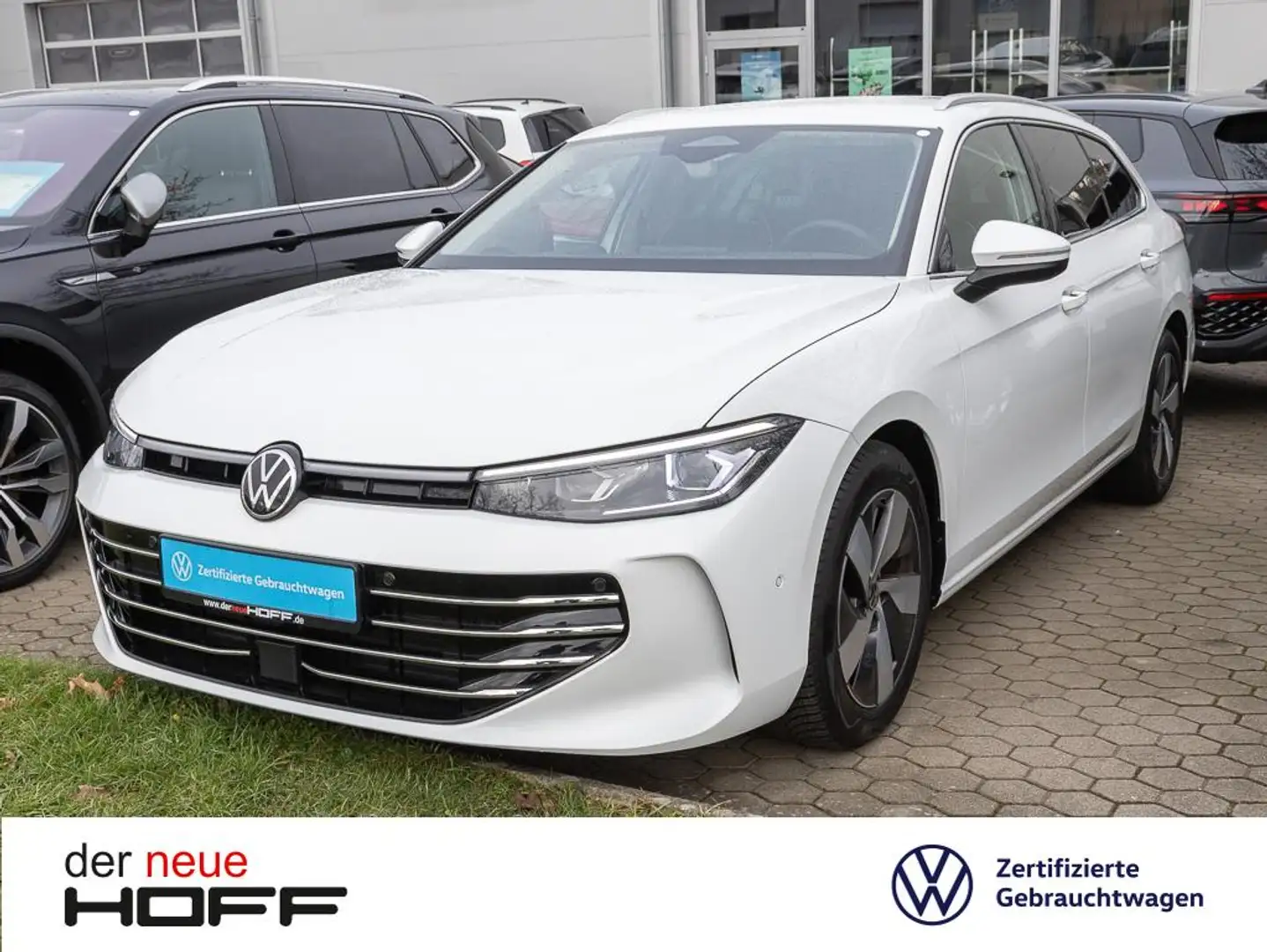 Volkswagen Passat Variant 2.0 TDI DSG Elegance Navi AHK Kamera LED IQ D Blanc - 1