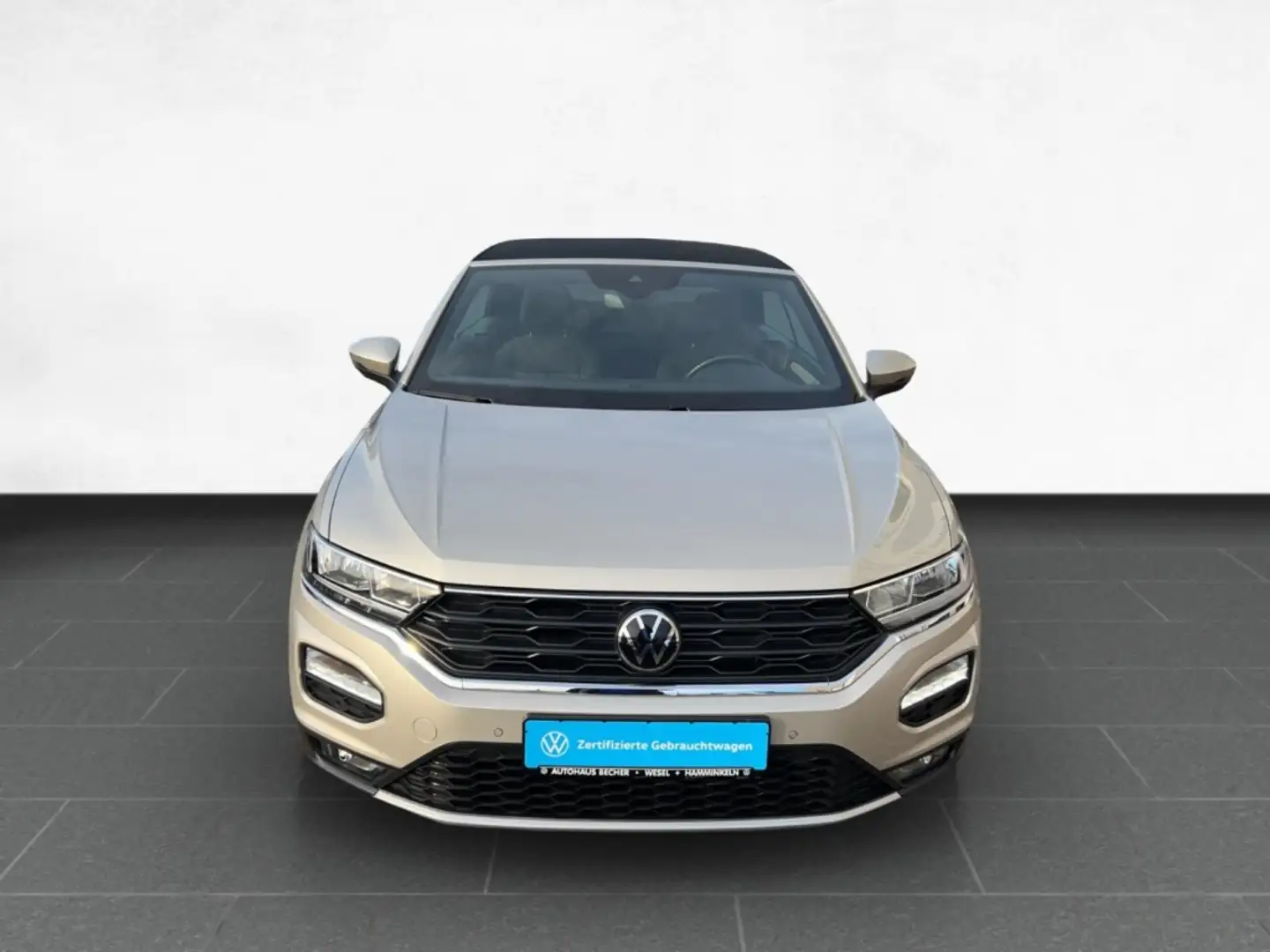 Volkswagen T-Roc Cabrio 1.0 TSI 6-Gang Style/Sitzhz/PDC/ACC Gümüş rengi - 2
