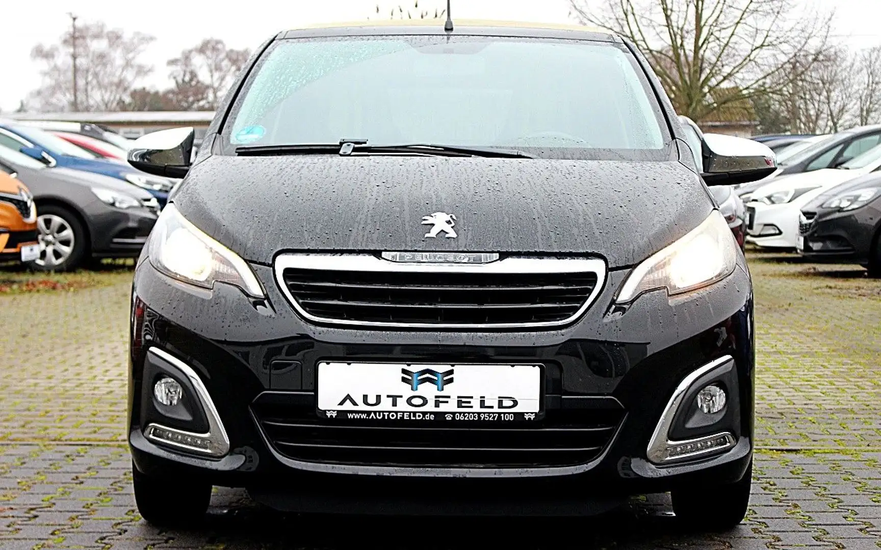 Peugeot 108 VTi/FALTDACH/SHEFT/KLIMA/SHZ/PDC/CARPLAY/TEM Noir - 2