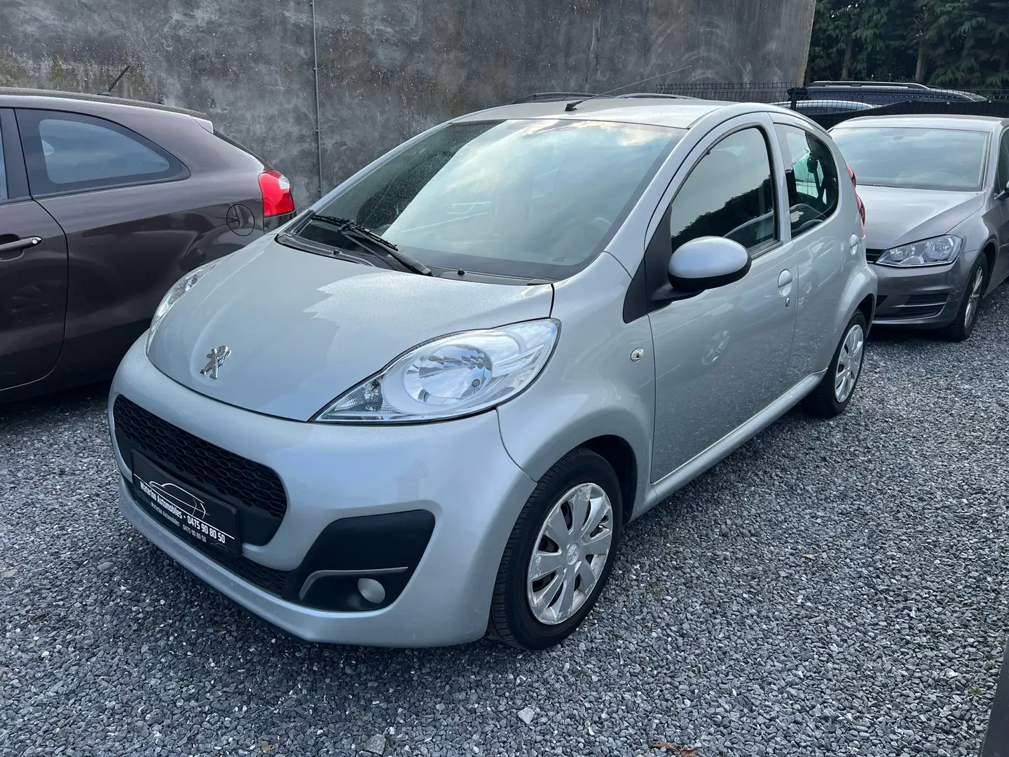 Peugeot 107 1.0i Active Airco,Garantie 1 An Срібний - 1
