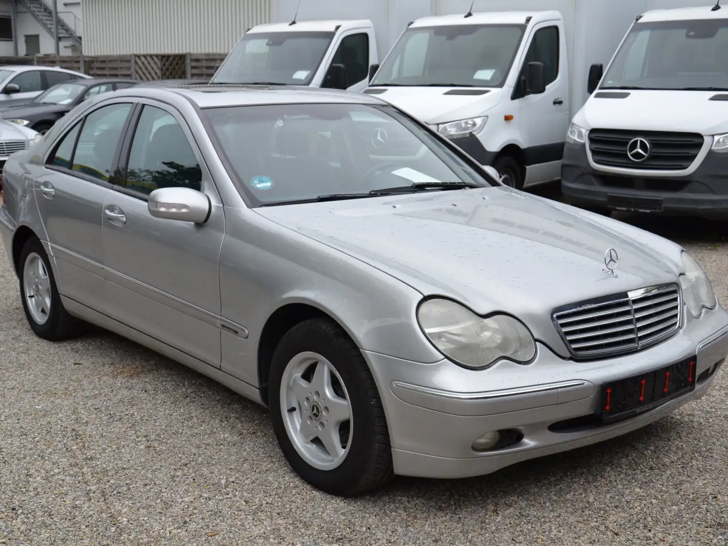 Mercedes-Benz C 200 C 200 Kompressor Elegace Guter Zustand Aut. GSD Silber - 2