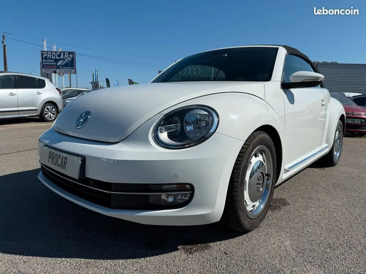 Volkswagen Coccinelle 1.6 tdi 105 vintage Blanc - 1