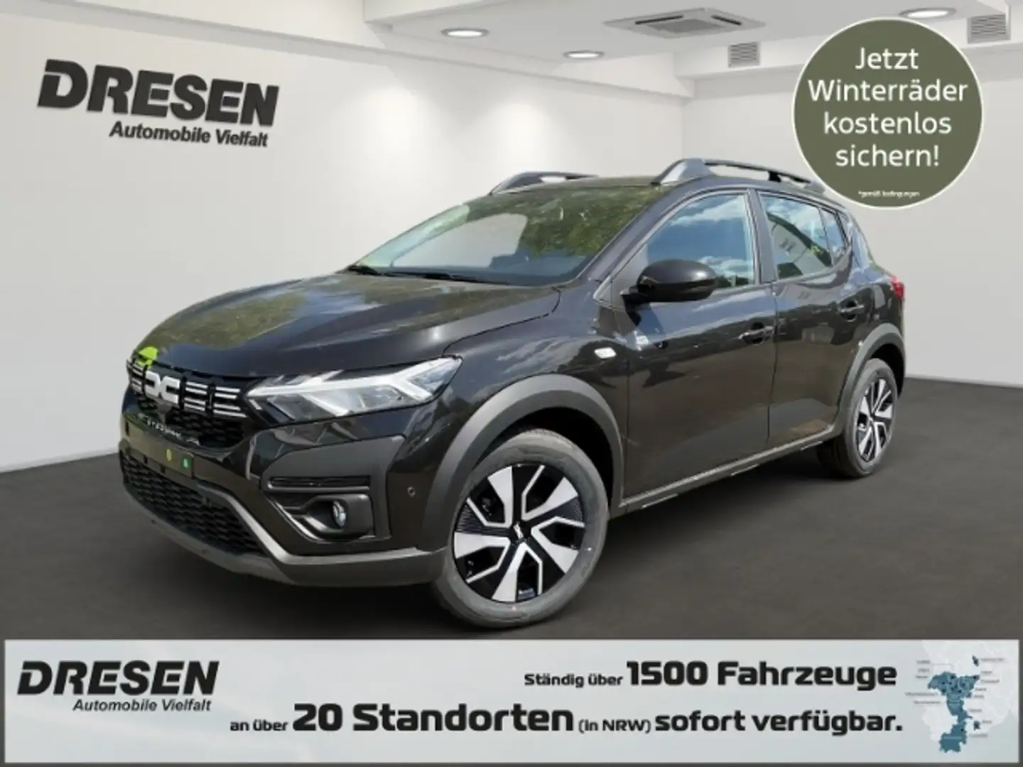 Dacia Sandero Stepway Expression 1.0 TCe ECO-G 100 LPG RÜCKFAHRK Noir - 1