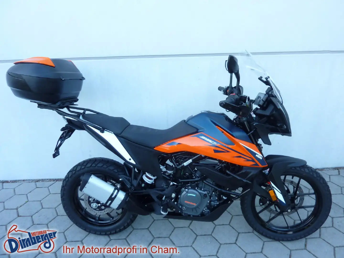 KTM 390 Adventure + 1539,- Zubehör ,- =1418,-gesp Narancs - 1