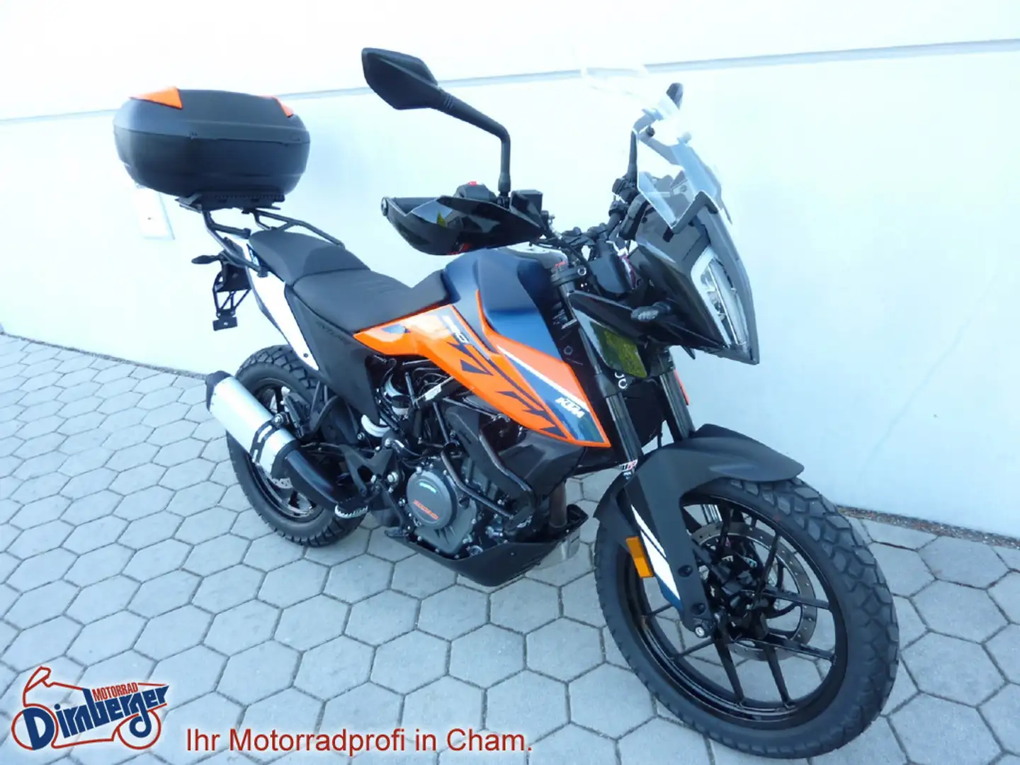 KTM 390 Adventure + 1539,- Zubehör ,- =1418,-gesp Narancs - 2