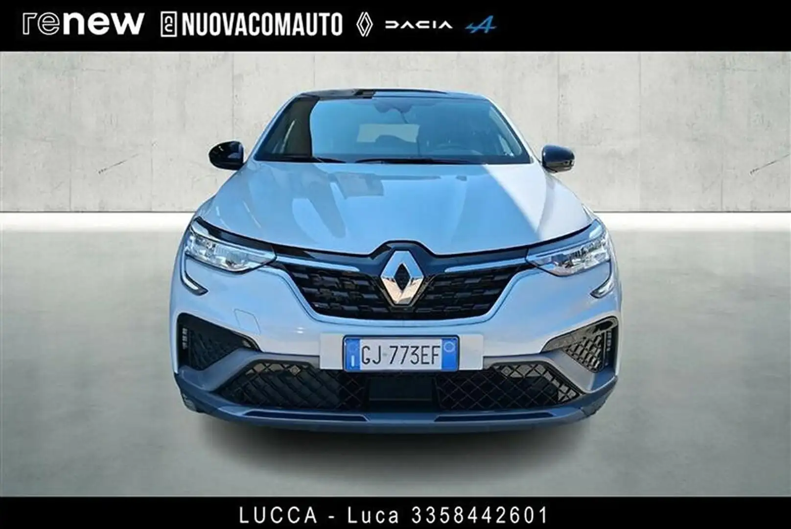 Renault Arkana 1.6 hybrid R.S. Line E-Tech 145cv Blanc - 2