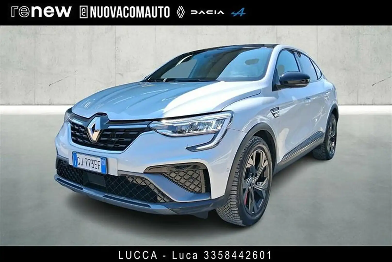 Renault Arkana 1.6 hybrid R.S. Line E-Tech 145cv Blanc - 1