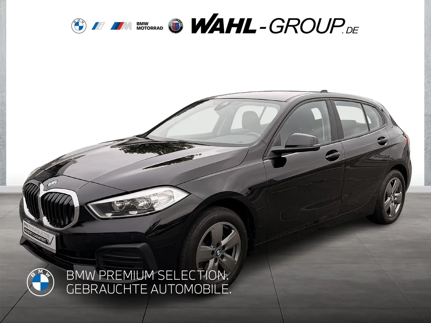 BMW 118 d Advantage AHK Navi ActiveGuard+ SHZ Schwarz - 1