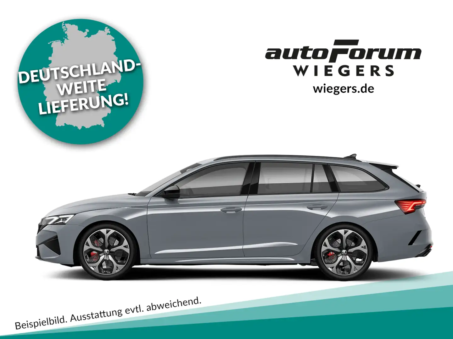 Skoda Octavia Combi RS ++Loyalisierungsprämie++ 2.0 TSI (265 PS) Grau - 2