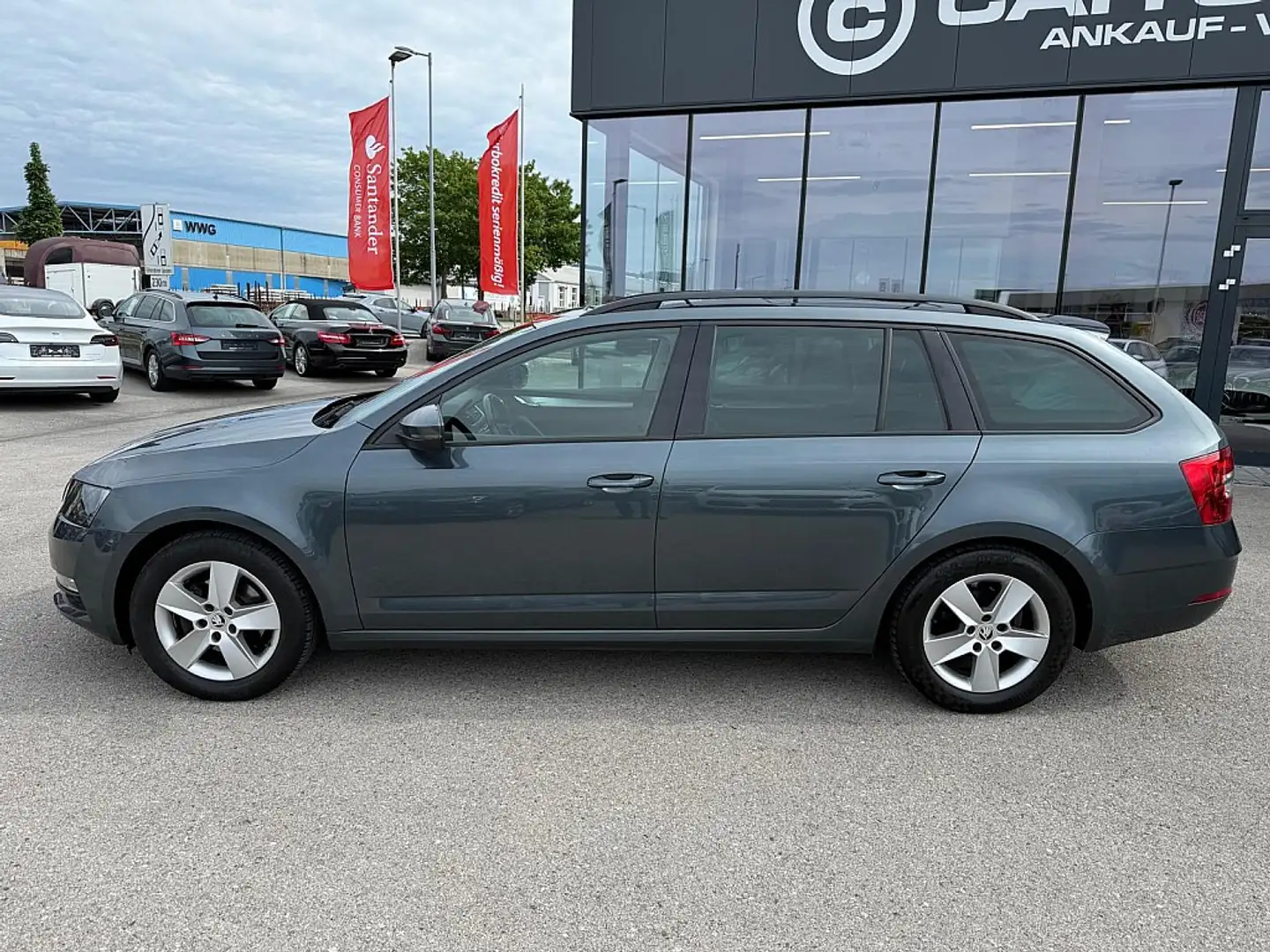 Skoda Octavia Combi 1,0 TSI Ambition DSG Gris - 2