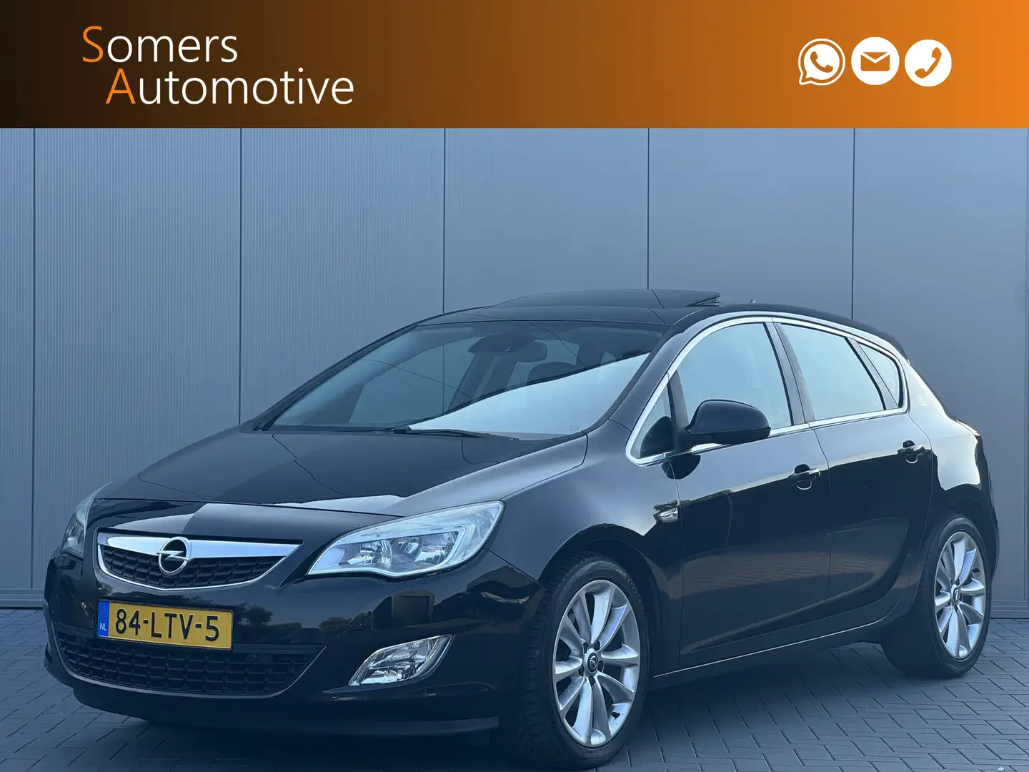 Opel Astra 1.6 Turbo 180pk Cosmo | Sport Leder | Schuifdak | Negro - 1