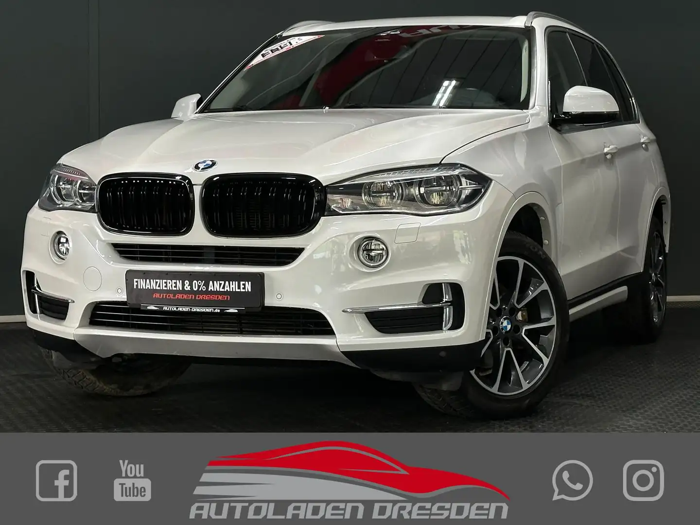 BMW X5 3.0 xD VIRTUALC#HUD#SH#LED#AHK#CAM#SHZ#TÜVNEU bijela - 1