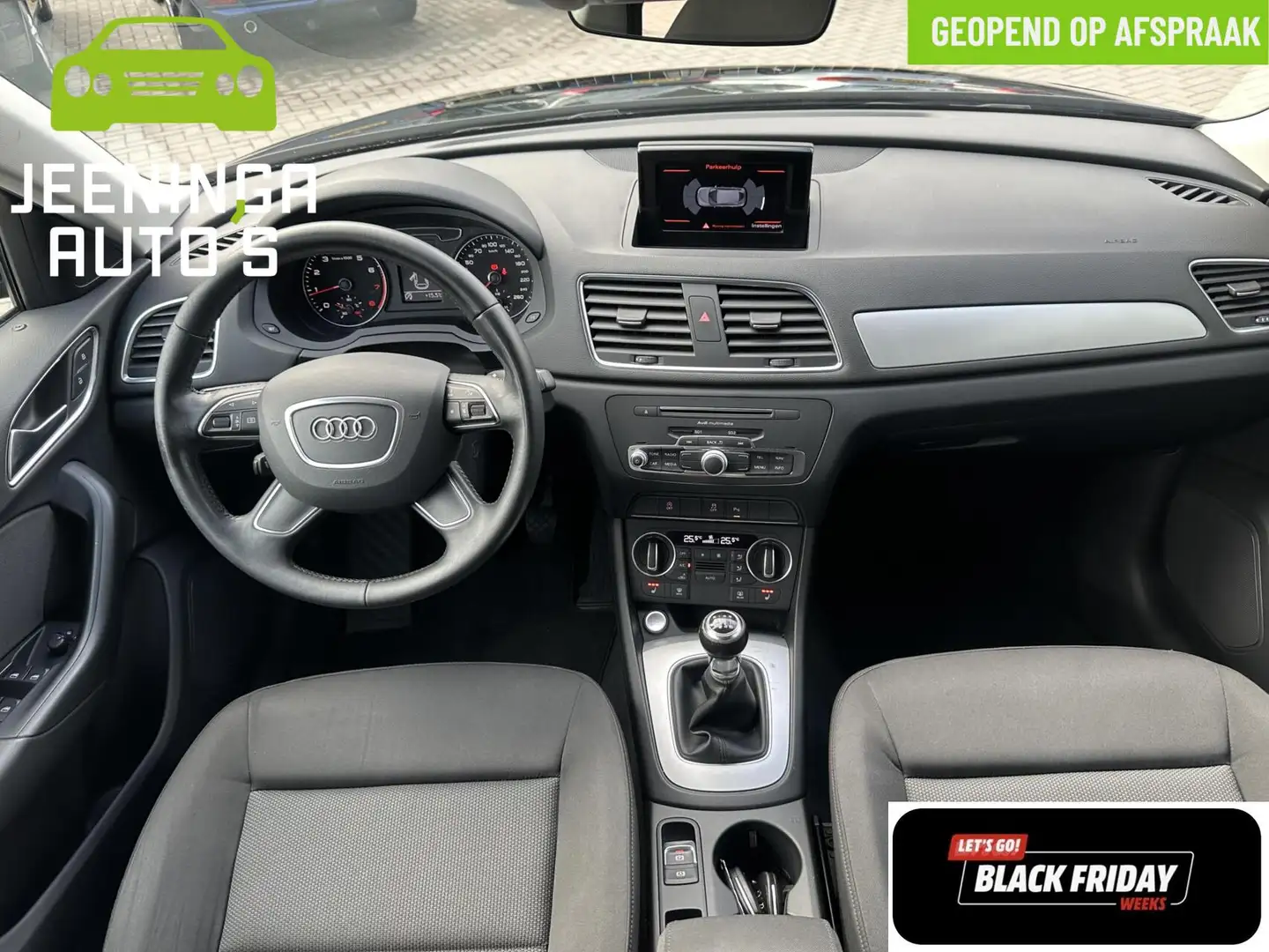 Audi Q3 1.4 TFSI Sport Pro Line|Navi|Stoelverwarming|21" Zwart - 2