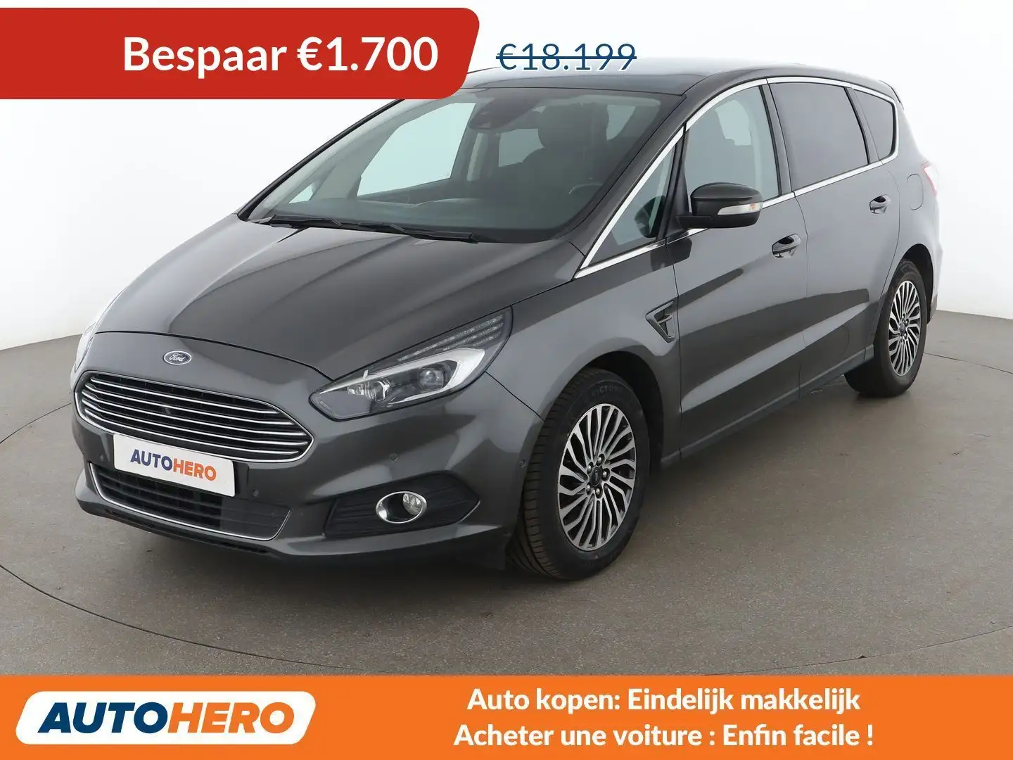 Ford S-Max 2.0 TDCi EcoBlue Titanium Argent - 1