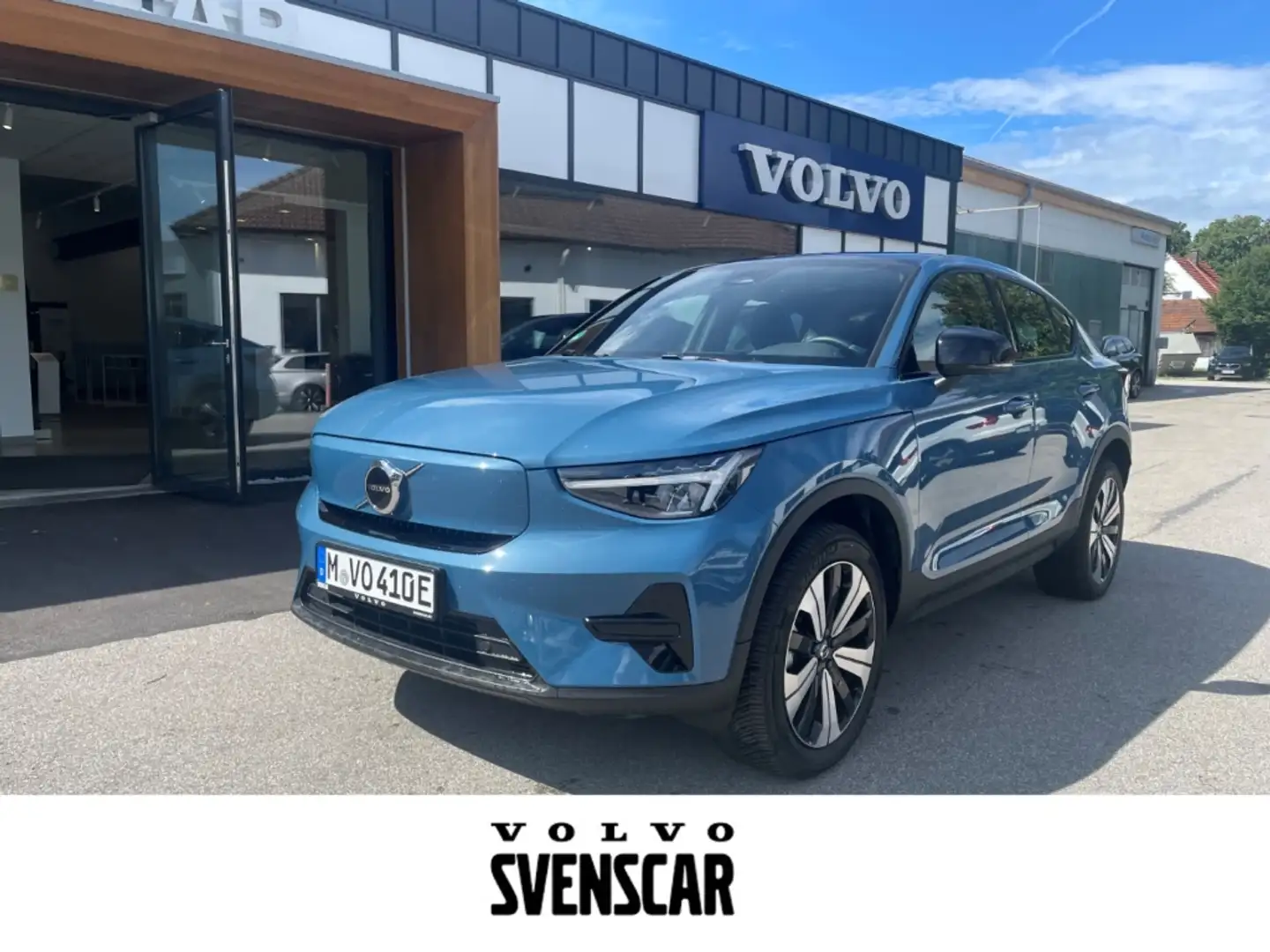 Volvo C40 Recharge Plus AWD Twin Pure Electric Allrad StandH Blauw - 1