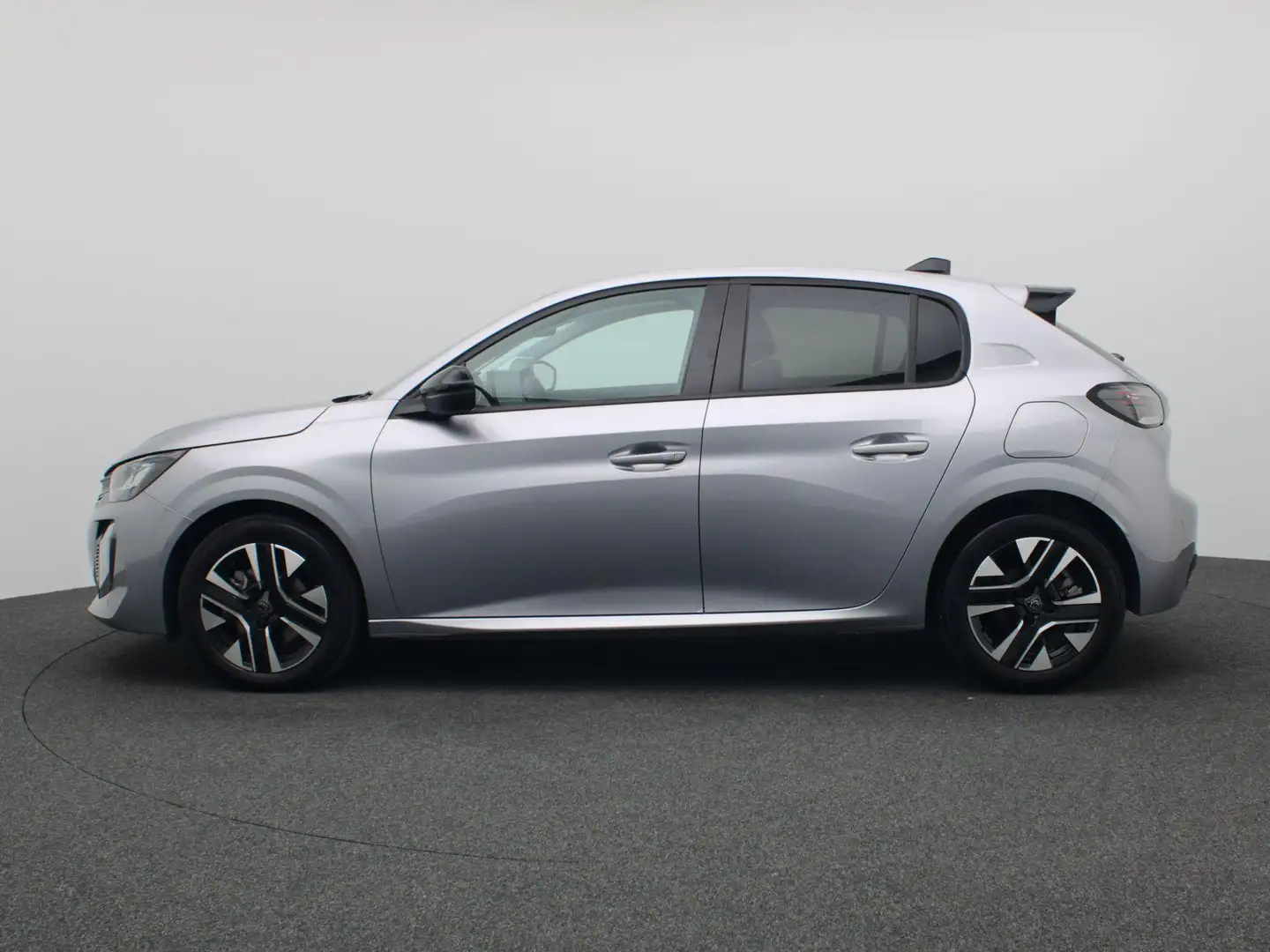 Peugeot 208 1.2 Hybrid Allure 110PK e-DCS6 full led, cruise co Grijs - 2