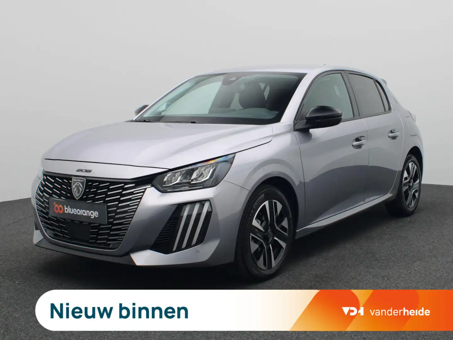 Peugeot 208 1.2 Hybrid Allure 110PK e-DCS6 full led, cruise co Grijs - 1