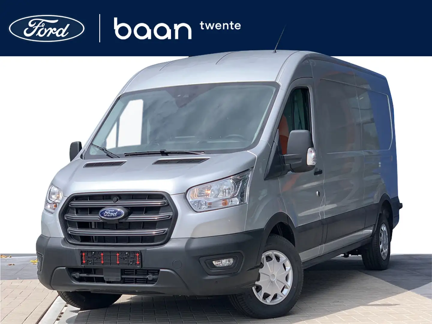Iveco Daily Ford Transit 350 2.0 TDCI L3H2 Trend | 3.500KG TRE Silver - 1