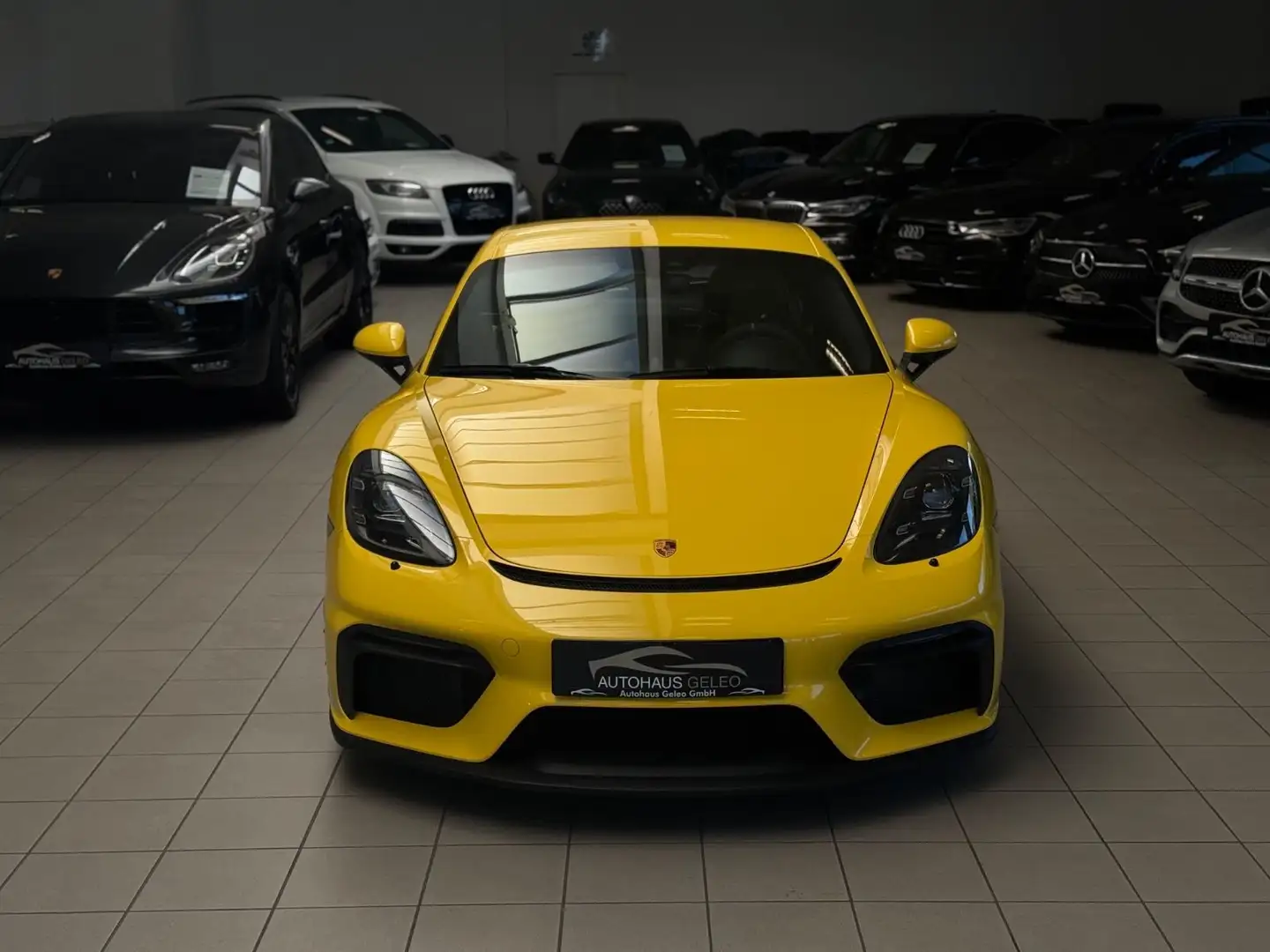 Porsche Cayman 718 CAYMAN GT4 / CLUBSPORT / BOSE / SPORTCHR. / Jaune - 2