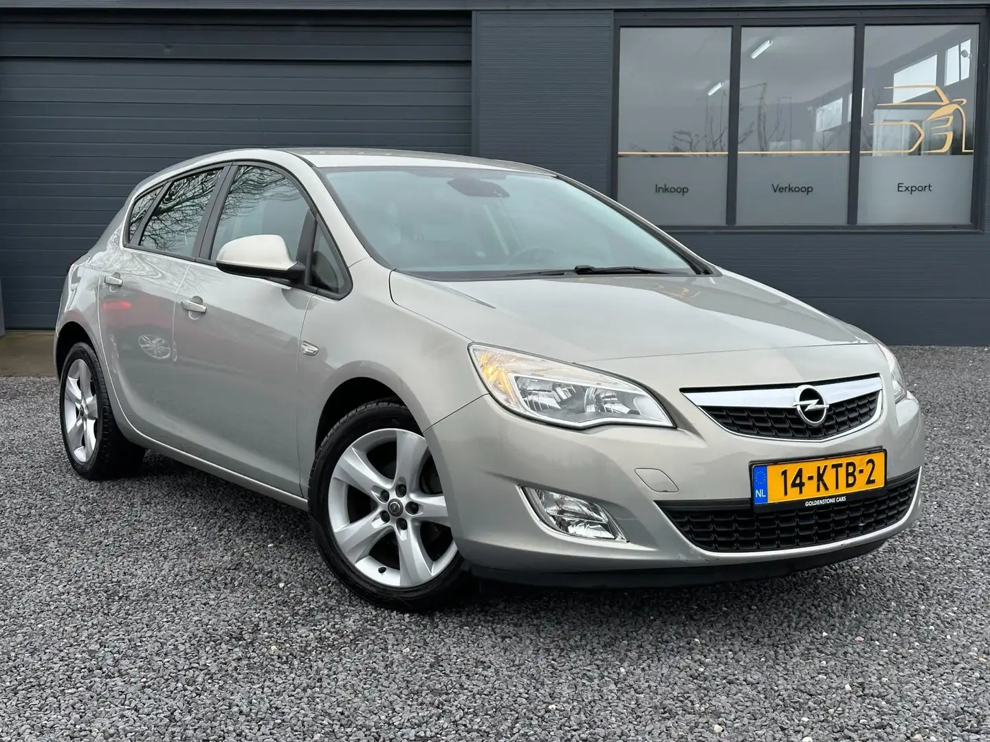 Opel Astra 1.6 Edition Airco,Cruise,Trekhaak,N.A.P,Nieuwe APK Beige - 2